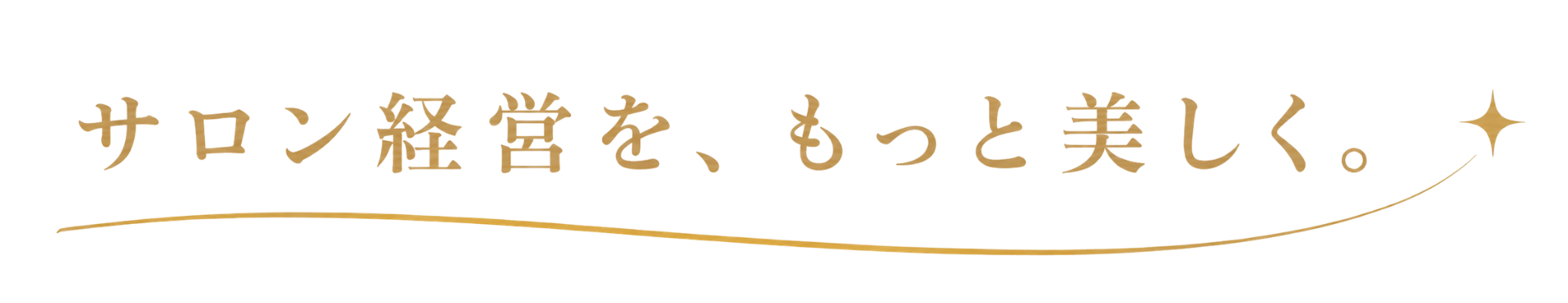 サロン経営を、もっと美しく。